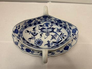 Meissen - Sauskom - Porselein - Meissen Blue Onion