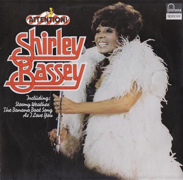 Shirley Bassey - Attention! (LP, 1973), Cd's en Dvd's, Verzenden, Zo goed als nieuw