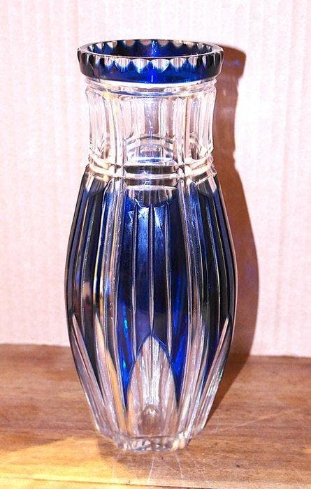 Val Saint Lambert - Joseph Simon - Vaas - Kristal - Vaas, Antiquités & Art, Antiquités | Verre & Cristal