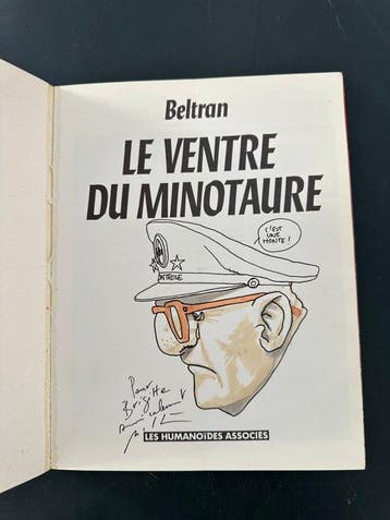 Le Ventre du Minotaure + dédicace - B - 1 Album - Eerste