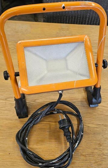 LUMX LED F-50 50W Werflamp Bouwlamp 4000lm IP65 Statief, Ophalen of Verzenden, Lamp met armatuur