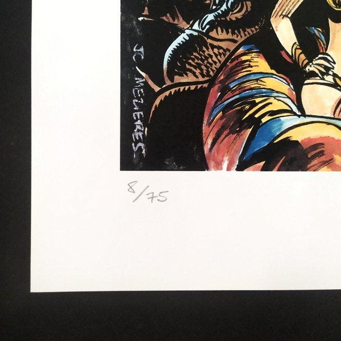 Mézières, Jean-Claude - 1 Offset Print - Valerian et, Livres, BD