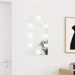 vidaXL Spiegel met LED-verlichting boog 70x40 cm glas, Huis en Inrichting, Verzenden, Nieuw