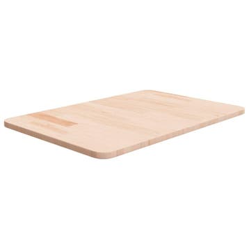 vidaXL Wastafelblad 60x40x1,5 cm onbehandeld massief, Huis en Inrichting, Keuken | Keukenelementen, Verzenden, Nieuw