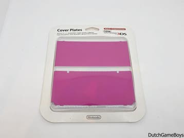 New Nintendo 3DS - Cover Plates - Pink - New, Games en Spelcomputers, Spelcomputers | Nintendo 2DS en 3DS, Verzenden, Gebruikt