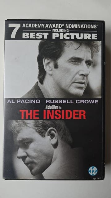 THE INSIDER (EX RENTAL) (VHS), Gebruikt