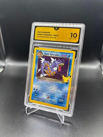 Pokémon - 1 Graded card - Dark Gyarados 008 Foil, Promo card, Hobby en Vrije tijd, Verzamelkaartspellen | Pokémon, Nieuw