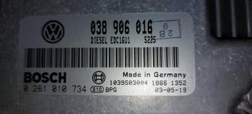 038 906 016 motorcomputer Volkswagen Transporter T5 VAK 61F, Ophalen of Verzenden, Gebruikt, Volkswagen