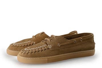 Manfield Bootschoenen in maat 42 Beige, Verzenden, Beige, Zo goed als nieuw, Manfield