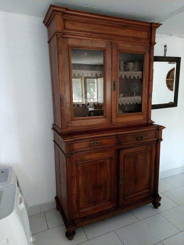 Hoog dressoir - Kersenhout