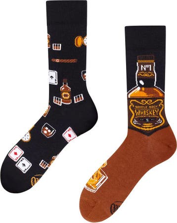 Many Mornings Sokken Whisky maat Maat 39 t/m 42 Heren, Verzenden