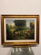 Italiaanse school (XX) - Mucche al Pascolo