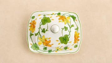 Villeroy & Boch - Rare Luxe - Boterschotel - Géranium -