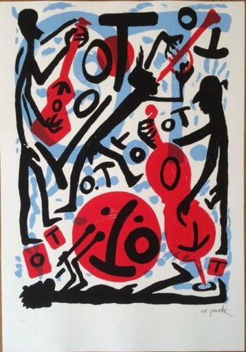 A.R. Penck (1939–2017) - Jazz Musikanten