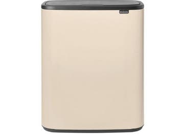 Veiling - Brabantia Bo Touch Bin Prullenbak - 1 vak - 60 lit, Gebruikt
