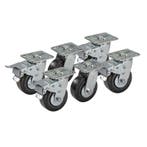 Set van 6 wielen voor de 2740 werkbankserie, Ophalen of Verzenden, Nieuw