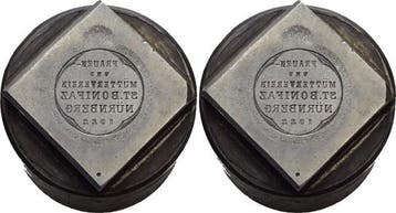 Medaille 1922 Nuernberg (MuntenenBankbiljetten-Penningen), Verzenden