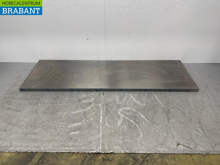 Plan de travail en acier inoxydable 224,5 x 70 cm Horeca, Zakelijke goederen, Horeca | Overige, Verzenden