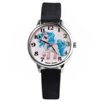 Fako - Kinderhorloge - Eenhoorn - Unicorn - Soft - Zwart, Verzenden, Nieuw