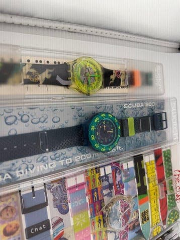 Swatch - RARE VINTAGE SWATCH – EXCLUSIVE COLLECTOR’S LOT -, Nieuw
