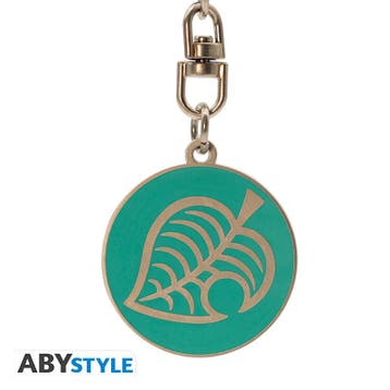 Animal Crossing Leaf Logo Metalen Sleutelhanger, Verzamelen, Ophalen of Verzenden, Nieuw