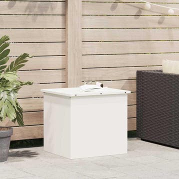 vidaXL Tuinkussens opbergdoos Gegalvaniseerd staal 55 x 50,5, Verzenden, Nieuw