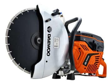 Veiling - Daewoo betonzaag ø350mm 74cc DACNQ740S, Doe-het-zelf en Bouw, Nieuw