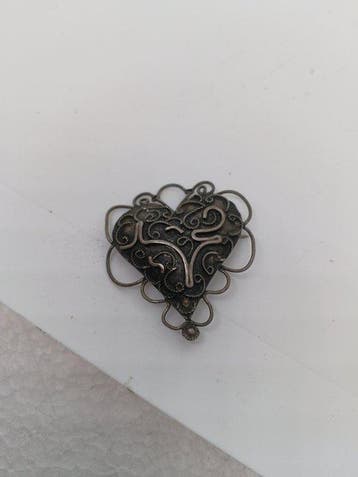 Ring en broche - Zilver, Agaat - Turkije - 1960-1970, Antiek en Kunst