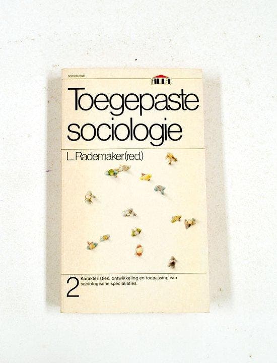2 Toegepaste sociologie - Van Den Heuvel, Livres, Livres Autre, Envoi