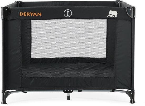 Deryan Kinderbox - Inklapbare box - 100x100cm - Zwart, Kinderen en Baby's, Babyparken, Nieuw, Verzenden