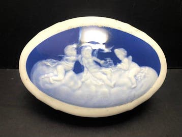 Limoges, Taraud - Bonbonnière - Pot à biscuits - Porcelaine