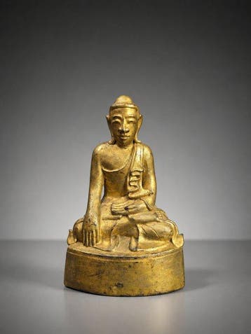 Bouddha - Mandalay - Late 19th c. - sculptuur -