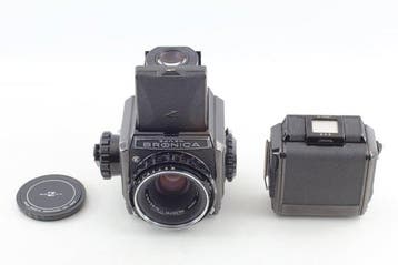 Bronica S2 Black 75mm f/2.8 Medium Format Camera Analoge, Nieuw