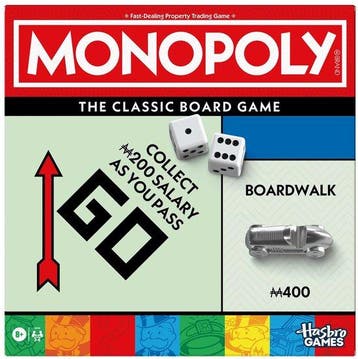 Verpakking beschadigd Hasbro bordspel Monopoly Classic -..., Verzenden