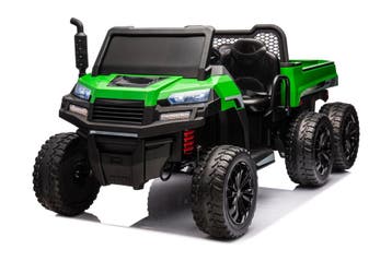 24V Elektrische Kinderauto Gator Farm Truck 4WD – 2x12V7Ah –, Ophalen of Verzenden, Nieuw