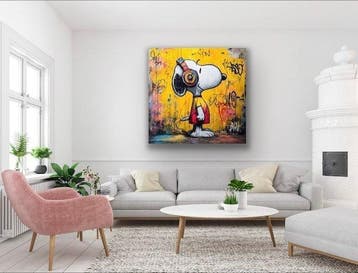 ERIC BRUMETTE - DJ SNOOPY SAVED MY LIFE 15 - Toile L -