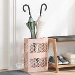 vidaXL Opslaghaak & Rek Roze 28 x 12 x 41 cm Staal, Huis en Inrichting, Verzenden, Nieuw