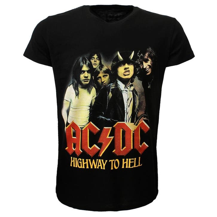 AC/DC Highway To Hell Band T-Shirt - Officiële Merchandise, Vêtements | Hommes, T-shirts