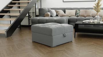 *ACTIE* Poef met Opbergruimte vanaf €129,- | Kies je kleur, Verzenden, Nieuw, 50 tot 75 cm, 75 tot 100 cm