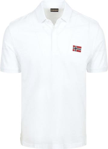 Napapijri Ebea Poloshirt Wit maat Maat 52/54 (L) Heren, Verzenden