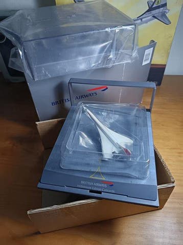 Herpa 1:500 - Avion miniature - Concorde Millennium Edition