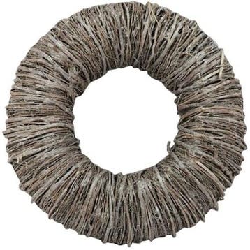 Krans Mactan Grass White Wash 25 cm, Nieuw