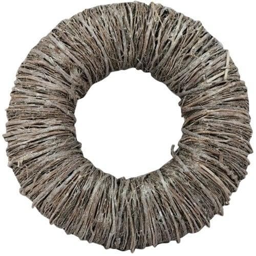 Krans Mactan Grass White Wash 25 cm, Hobby en Vrije tijd, Knutselen, Nieuw