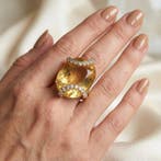 Ring - 18 karaat Geel goud - Vintage uit de jaren 1970,, Nieuw