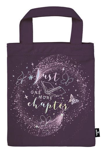 Kleine boekentas Just One More Chapter – katoenen tasje vo, Collections, Signets, Verzenden