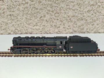 Minitrix N - 16442 - Locomotive à vapeur avec tender (1) -, Nieuw