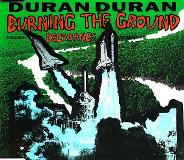 Duran Duran - Burning The Ground, Verzenden, Gebruikt