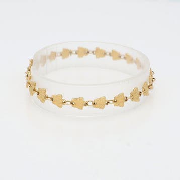 Armband - 18 karaat Geel goud - Vlinder, Nieuw
