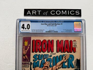 Iron Man and Sub-Mariner #1 - CGC 4.0 - Pre-dates Both Iron, Nieuw