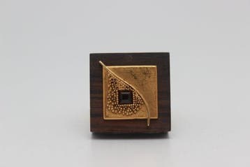 Ring - 18 karaat Geel goud - Saverio Cavalli 1970